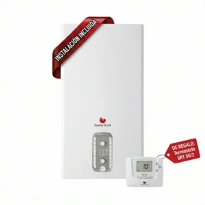 Instalaciones Romogas 3 caldera mixta de condensacion saunier duval thematek 24 con instalacion en barcelona