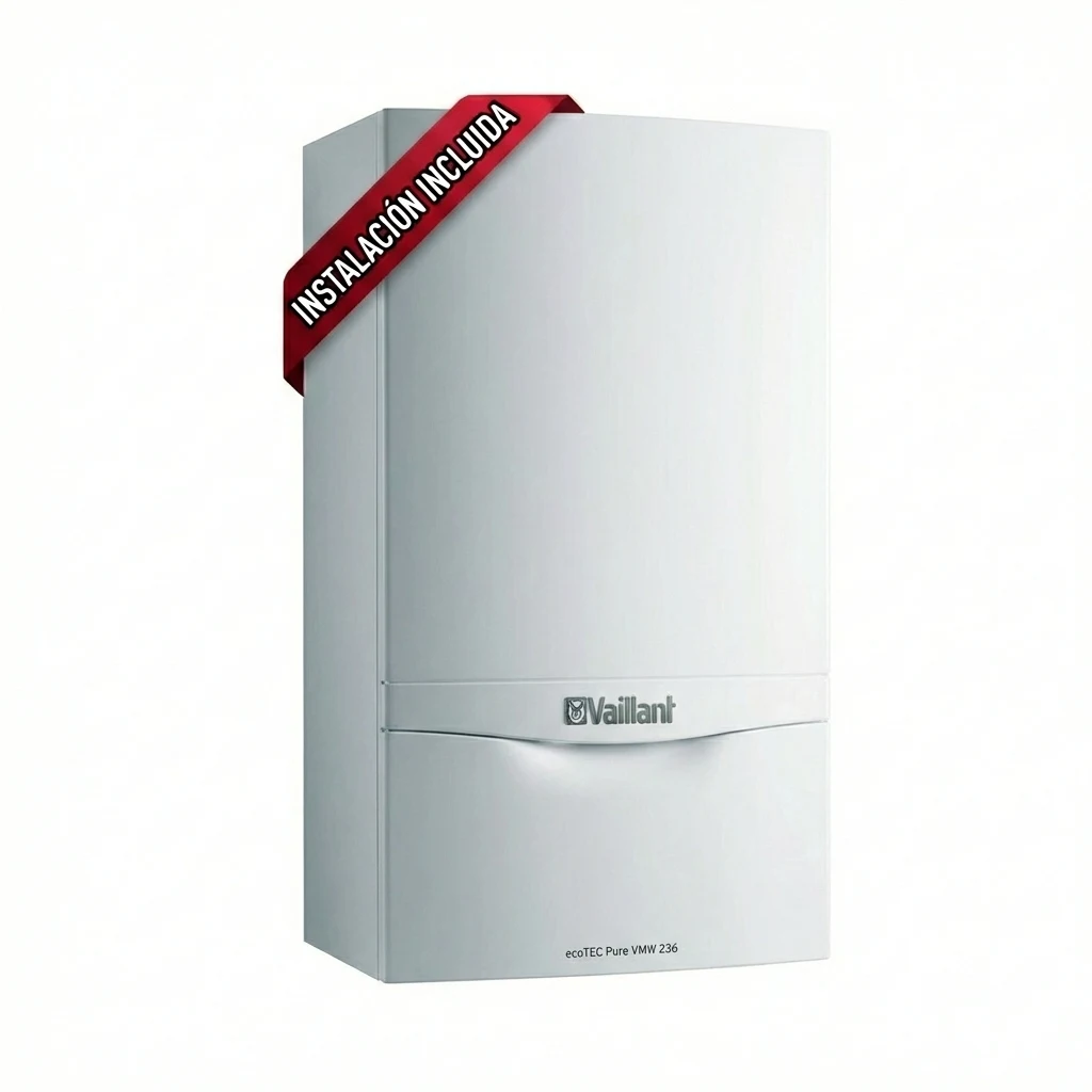 Caldera Vaillant ecoTEC Pure VMW 236 + Pack Anti-Cal | Instalación incluida 3 caldera de gas natural vaillant con instalacion incluida en catalunya