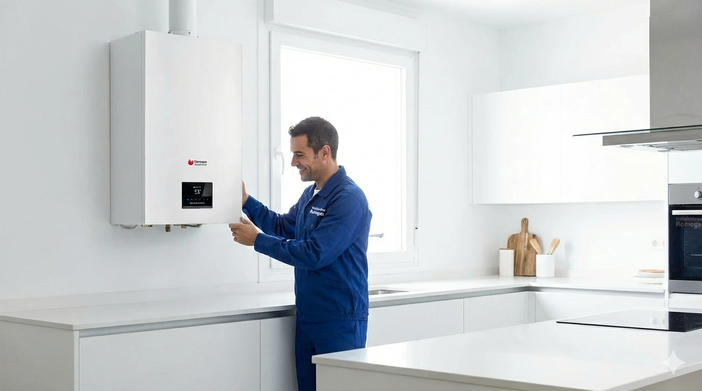 Análisis Saunier Duval Thematek 24: Precio, Opiniones y… ¿Vale la pena en 2026? 1 instalacion de caldera de gas de condensacion thematek